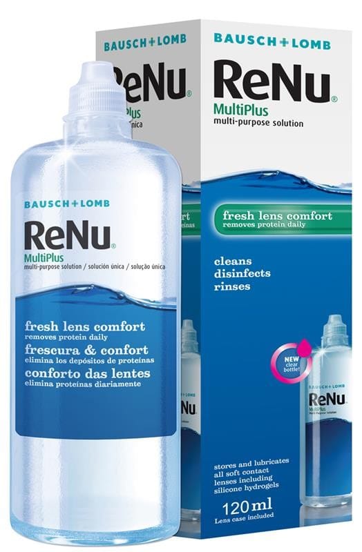 Renu Multiplus Soft Lens Solution 120ml