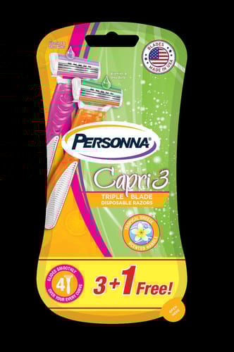 PERSONNA LADY CAPRI3 - 3+1FREE