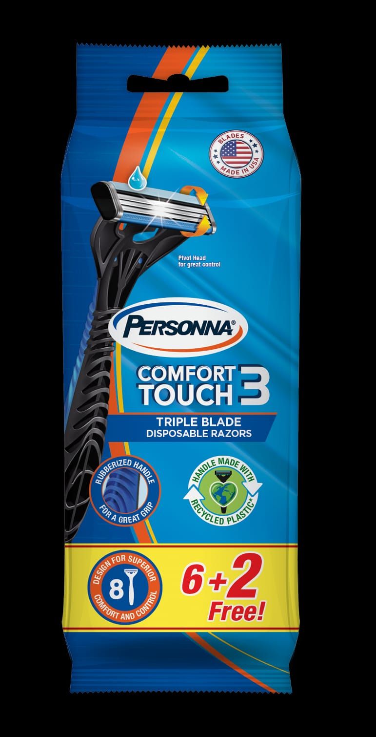 PERSONNA COMFORT TOUCH3 6+2FREE