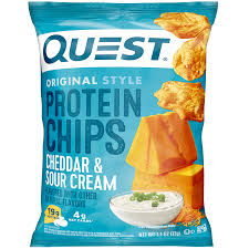 CHIPS PROTEIN Cheddar and Sour Cream