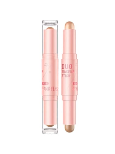 Pink Flash - Highlighter and Contour Duo Makeup HS02 Champagne Streamer