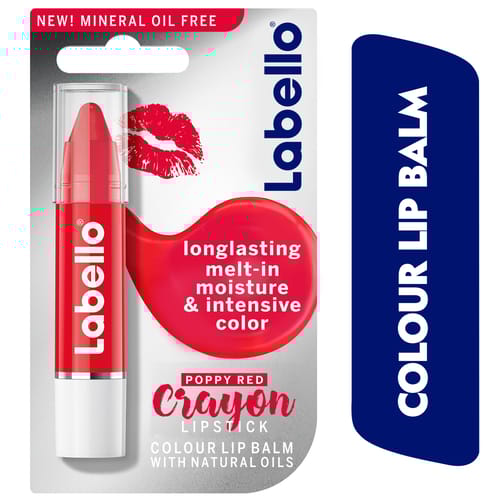 Labello Crayon Lipstick# Poppy Red