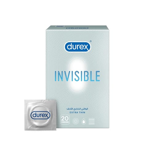Durex Invisible 20 Pcs Condoms