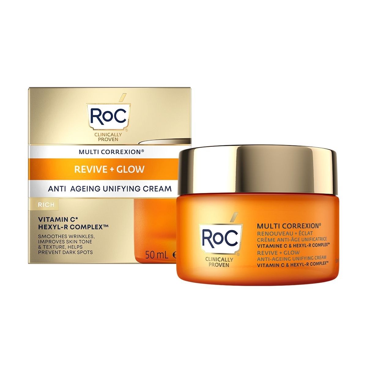 Roc MultiCorr AntiAge Unify Cr Rich 50ml