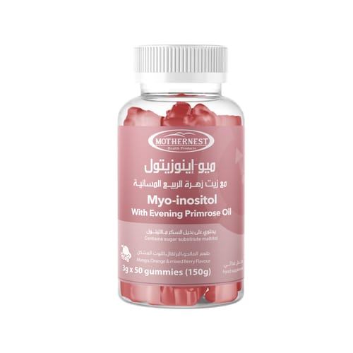 Mothernest Myo-Inositol & Evening Primrose 50 Gummies