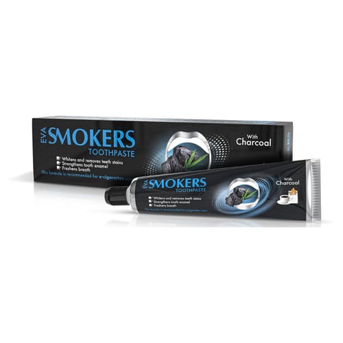 Eva Smokers Charcoal Toothpaste - 50 gm