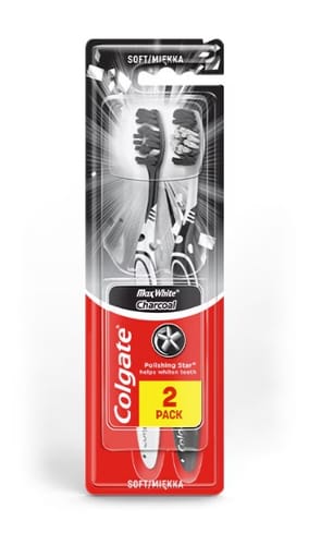 Colgate Tb Brill Star Whit Charcoal 2Pk