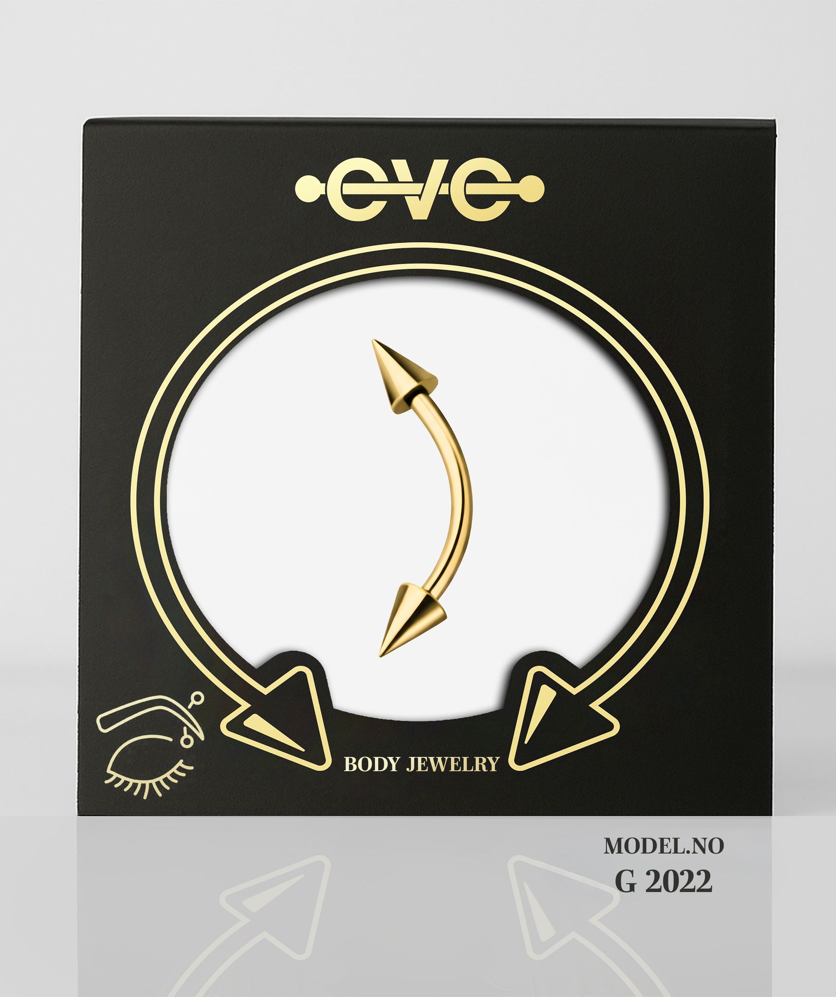 EVE Piercing Gold - G 2022 Eyebrow