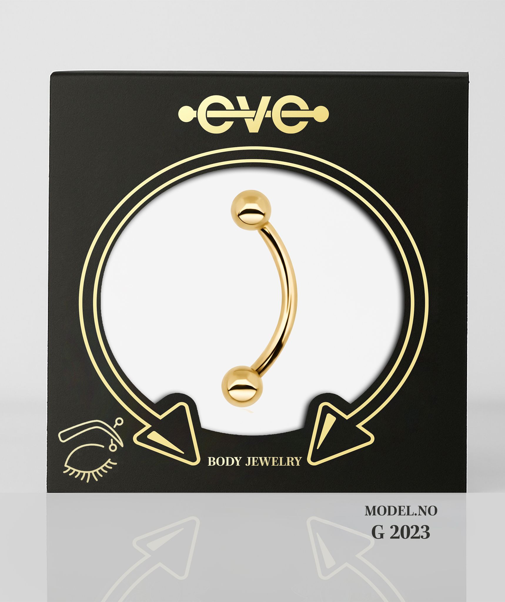 EVE Piercing Gold - G 2023 Eyebrow