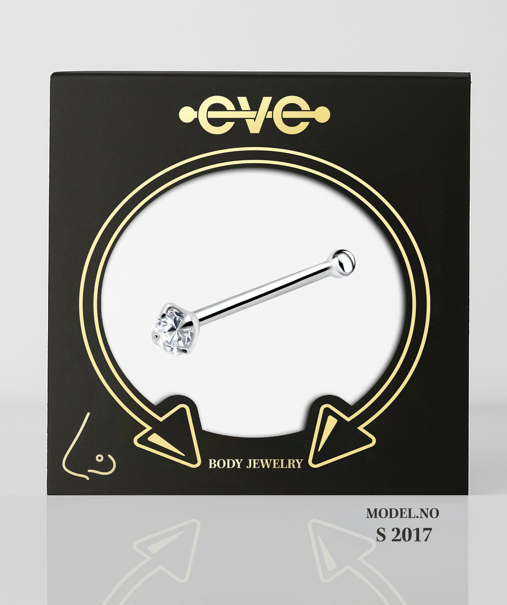 EVE Piercing SILVER - S 2017 Nose