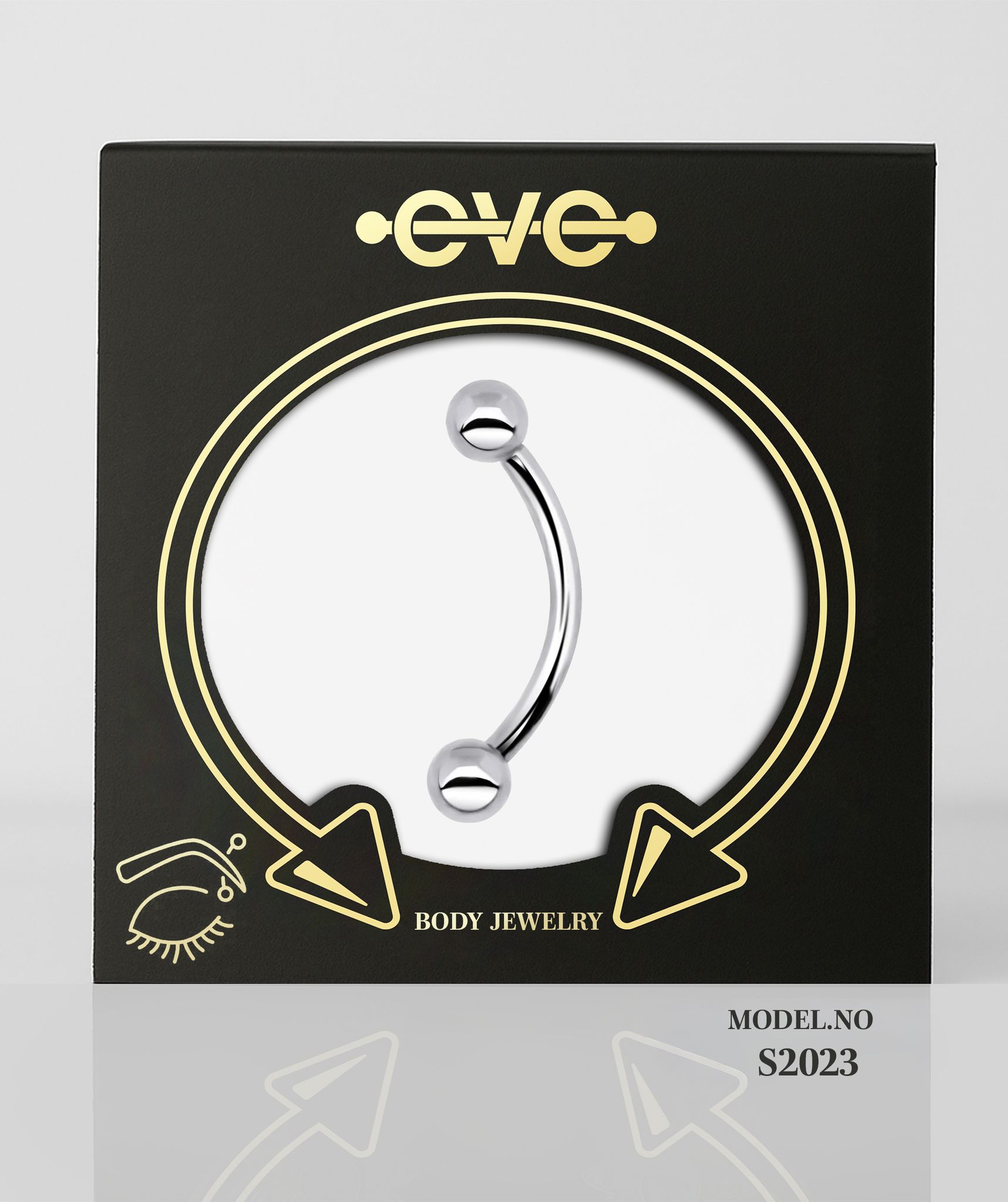 EVE Piercing SILVER - S 2023 Eyebrow