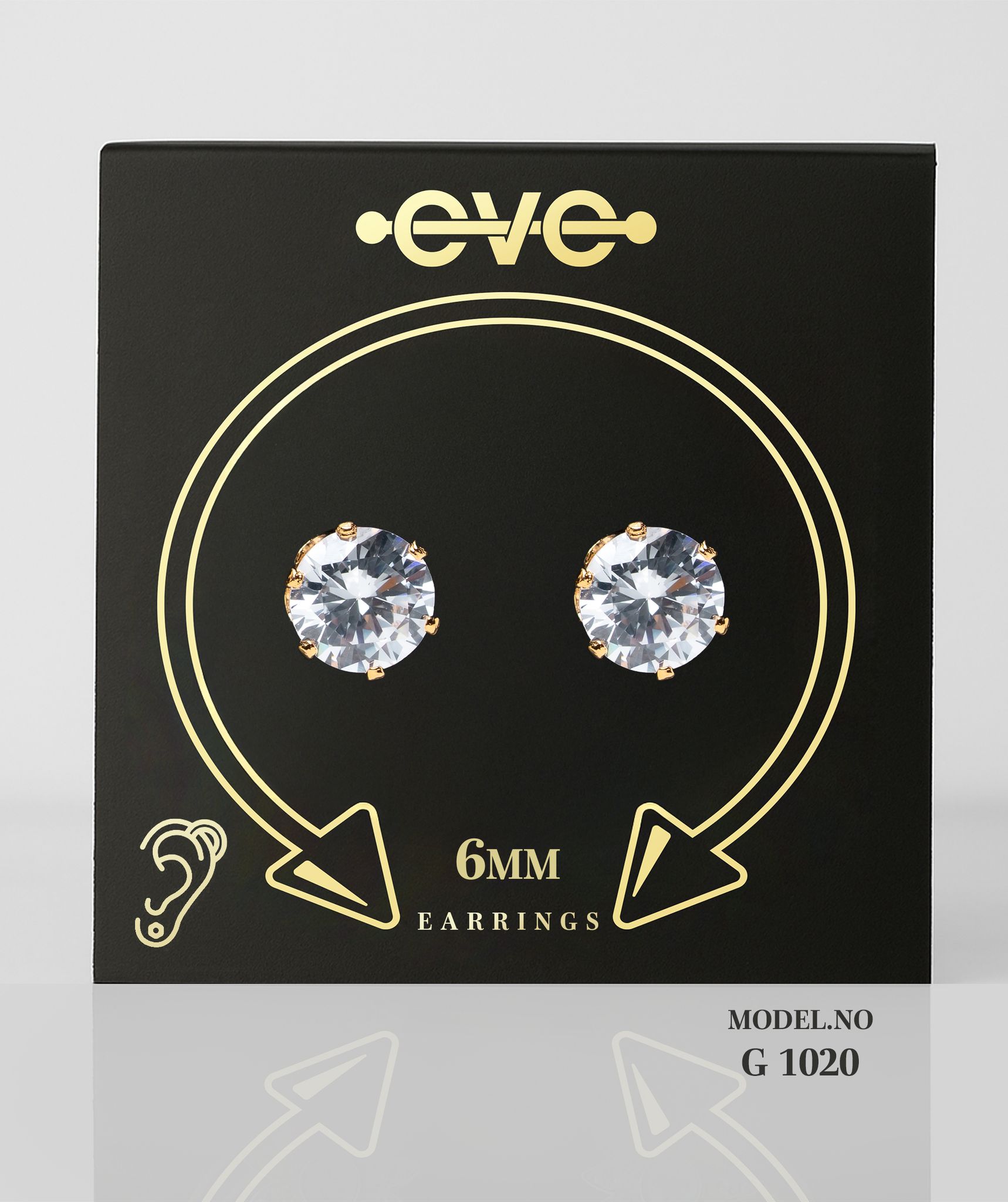 EVE Earrings Gold - G 1020 Ear Ring