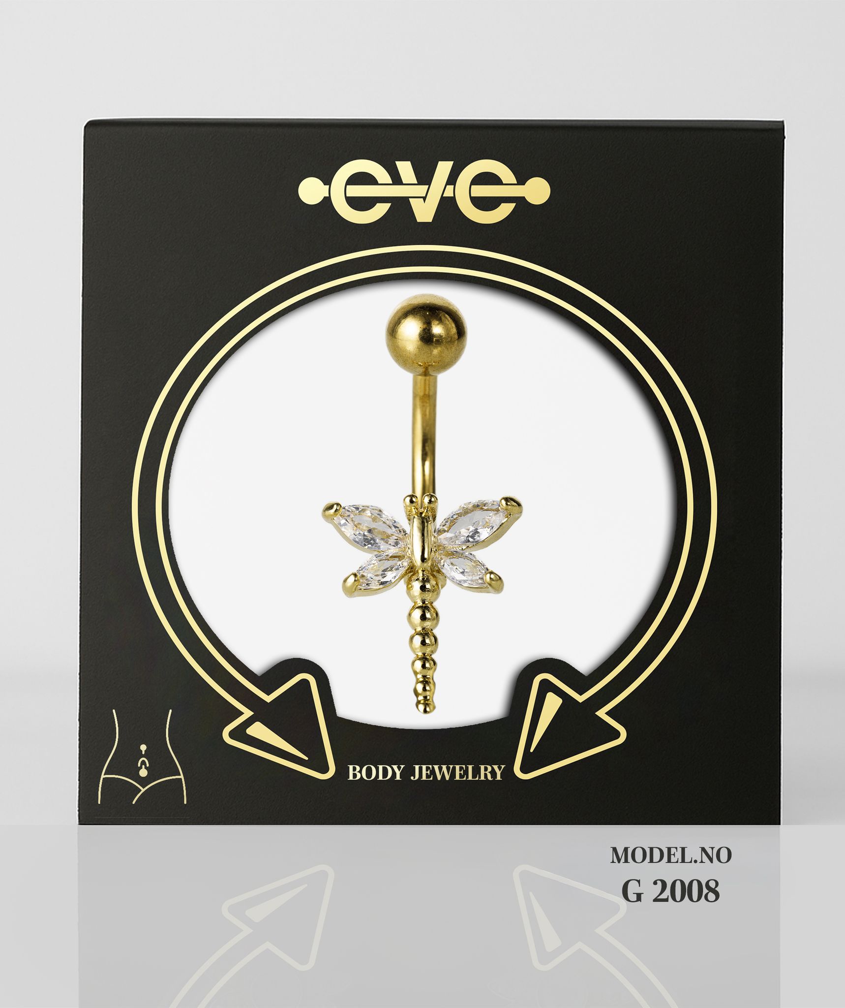 EVE Piercing Gold - G 2008 Belly