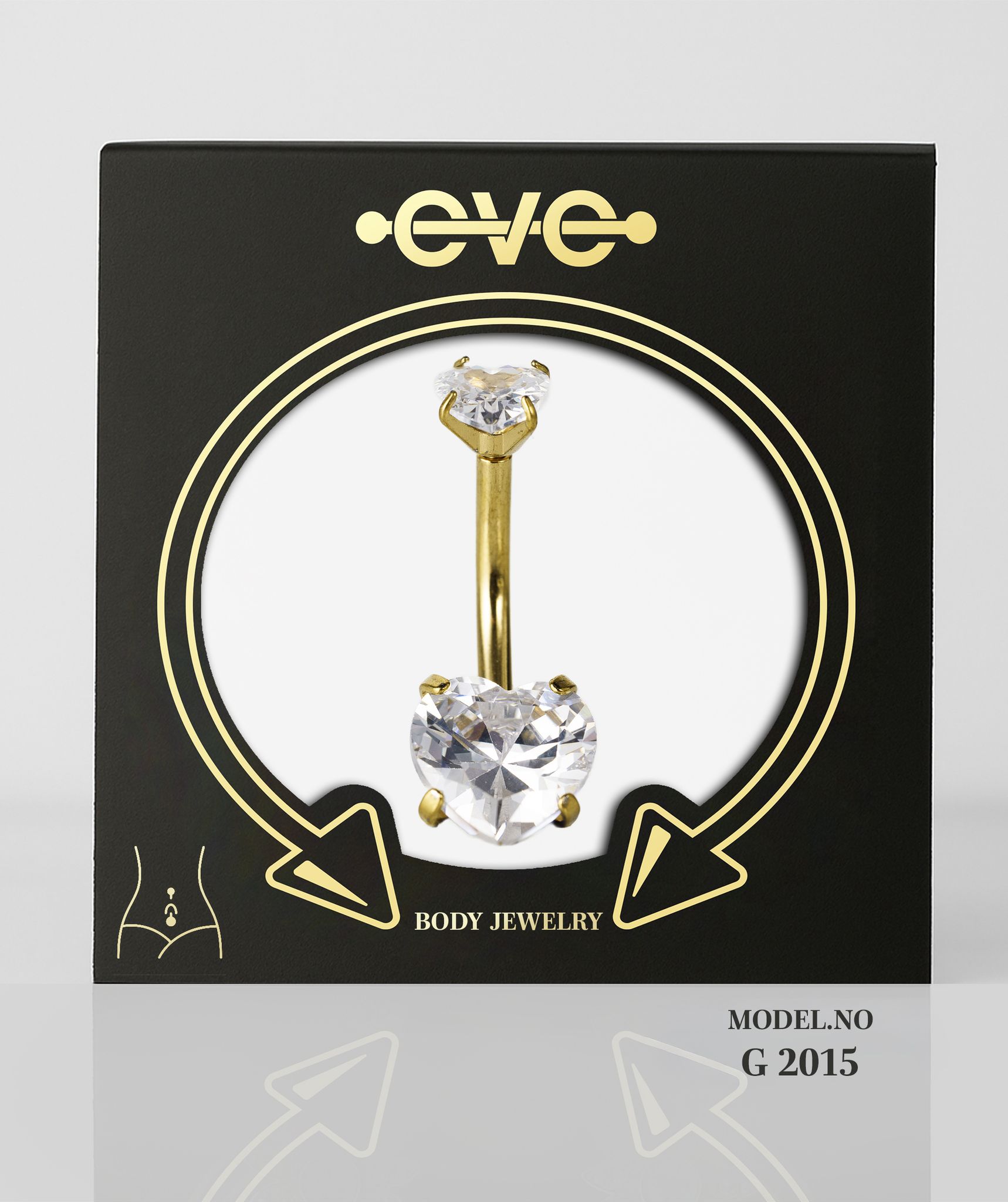 EVE Piercing Gold - G 2015 Belly