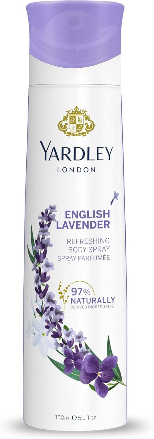 YARDLEY&nbsp; ENGLISH LAVENDER BODY SPRAY&nbsp; 150ml