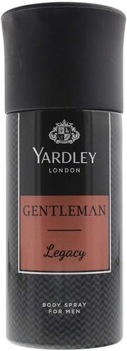 YARDLEY  BODY SPRAY  GENTLEMAN LEGACY  150ml
